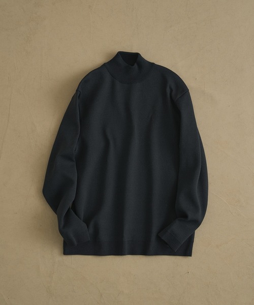 セール】(WEB限定商品）バウンドウールハイネックニット/モックネック