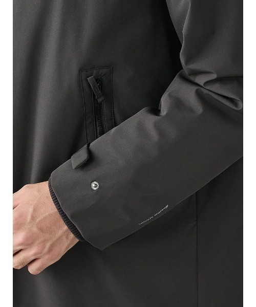 Perfect Suit FActory(パーフェクトスーツファクトリー)の「【撥水/防風】オールウェザーテックス AEROGELスタンドコート グレー/ブラック(その他アウター・メンズ・チャコールグレー/ブラック・S/M/LL/L/3L)」の13枚目の写真