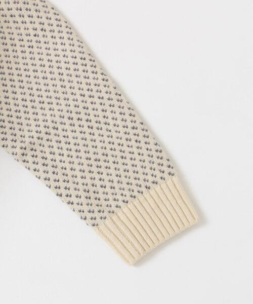 URBAN RESEARCH ROSSO MEN（アーバンリサーチロッソメン）の「『XLサイズあり』バーズアイ柄クルーニットカーディガン（カーディガン/ボレロ・メンズ・ネイビー/グレー/アイボリー/ブラック・SMALL/MEDIUM/LARGE/X-LARGE）」の21枚目の写真