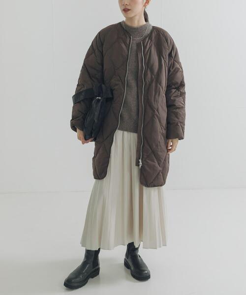 Sサイズ/WEB限定』コクーンキルティングロングダウン（ダウン