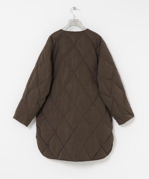 URBAN RESEARCH キルティングダウンコートM セール】『Sサイズ/WEB限定』コクーンキルティングロングダウン