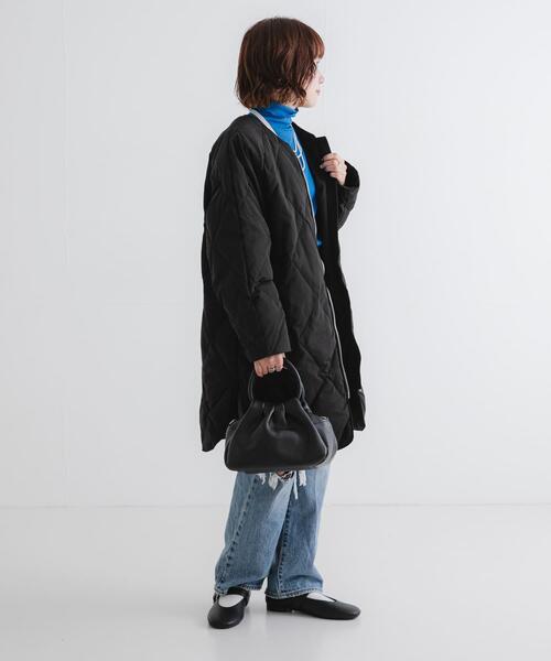セール】『Sサイズ/WEB限定』コクーンキルティングロングダウン