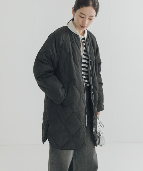 WEB限定』コクーンキルティングロングダウン（ダウンジャケット/コート