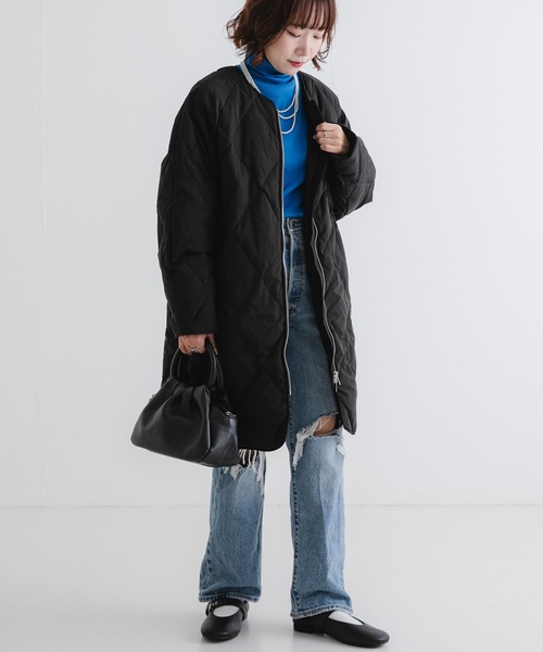 アーバンリサーチ ACUTAアクータ ロングコクーンキルティングダウン コート URBAN RESEARCH ACUTA ロングコクーンキルティングダウン - メルカリ