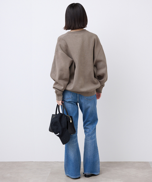 SLOBE IENA（スローブイエナ）の「《WEB限定/追加4》ダブルフェイスジャージースナップカーディガン（カーディガン/ボレロ・メンズ・ブルー系その他/カーキ・FREE）」の7枚目の写真