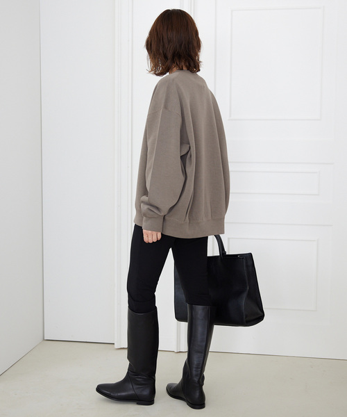 SLOBE IENA（スローブイエナ）の「《WEB限定/追加4》ダブルフェイスジャージースナップカーディガン（カーディガン/ボレロ・メンズ・ブルー系その他/カーキ・FREE）」の12枚目の写真