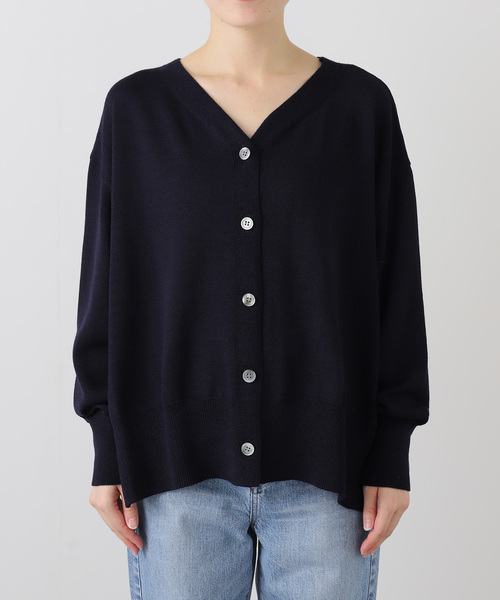 PL/ウール ワイドVカーディガン（カーディガン/ボレロ）｜FRAMeWORK
