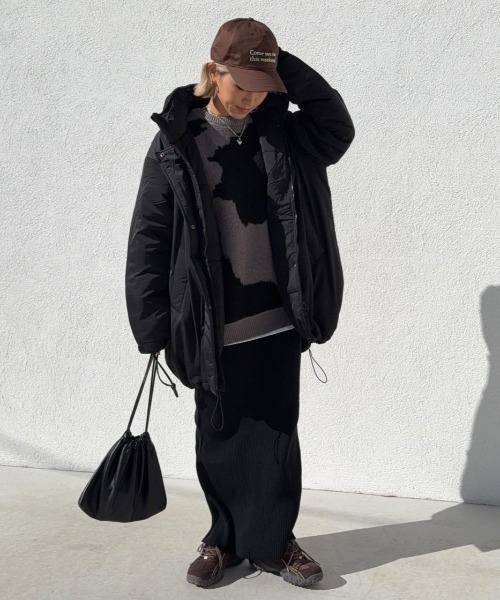 LBC（エルビーシー）の「モンスターパーカー（ブルゾン・レディース・グレー/ブラック/カーキ・M）」の2枚目の写真