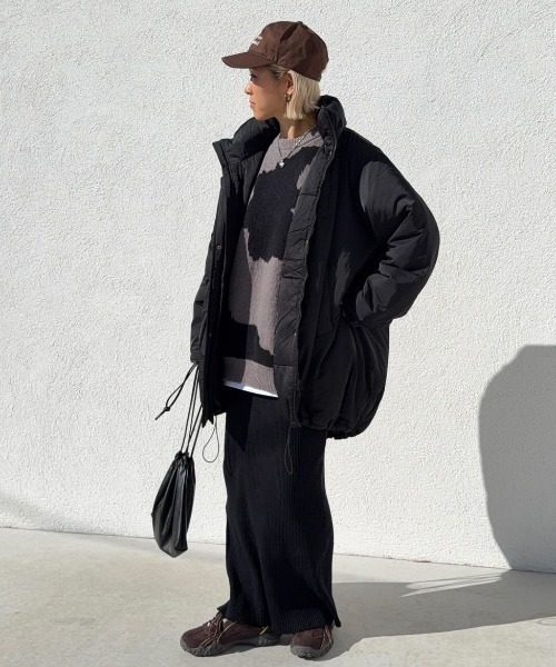 LBC（エルビーシー）の「モンスターパーカー（ブルゾン・レディース・グレー/ブラック/カーキ・M）」の16枚目の写真