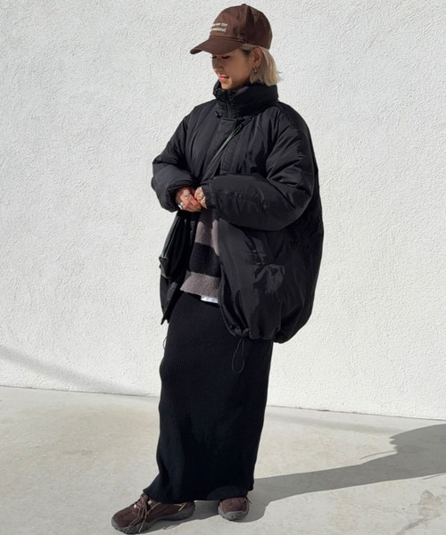 LBC（エルビーシー）の「モンスターパーカー（ブルゾン・レディース・グレー/ブラック/カーキ・M）」の18枚目の写真