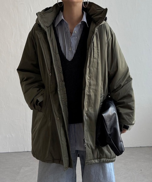 LBC（エルビーシー）の「モンスターパーカー（ブルゾン・レディース・グレー/ブラック/カーキ・M）」の20枚目の写真