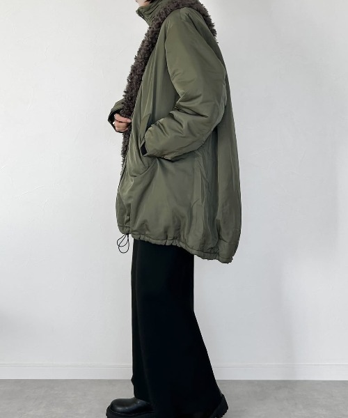 LBC（エルビーシー）の「モンスターパーカー（ブルゾン・レディース・グレー/ブラック/カーキ・M）」の21枚目の写真