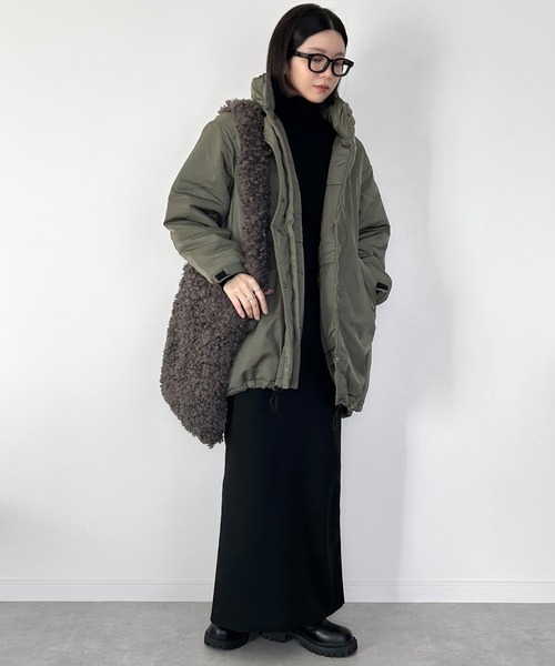 LBC（エルビーシー）の「モンスターパーカー（ブルゾン・レディース・グレー/ブラック/カーキ・M）」の22枚目の写真