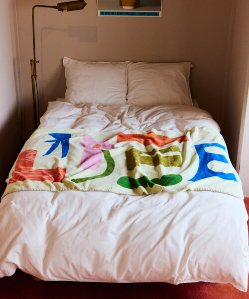 FREAK'S STORE(フリークスストア)の「FLANNEL FLEECE BLANKET フランネル フリースブランケット(ブランケット・メンズ・グレー/ピンク/ベージュ/その他9・ONE SIZE)」の8枚目の写真