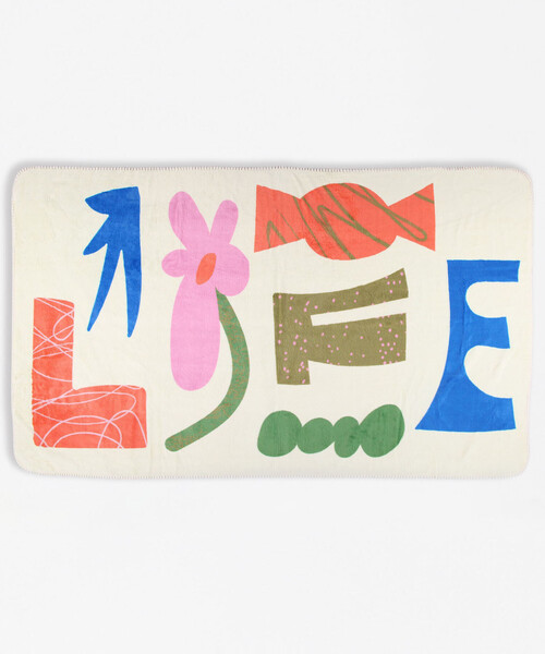 FREAK'S STORE(フリークスストア)の「FLANNEL FLEECE BLANKET フランネル フリースブランケット(ブランケット・メンズ・グレー/ピンク/ベージュ/その他9・ONE SIZE)」の11枚目の写真