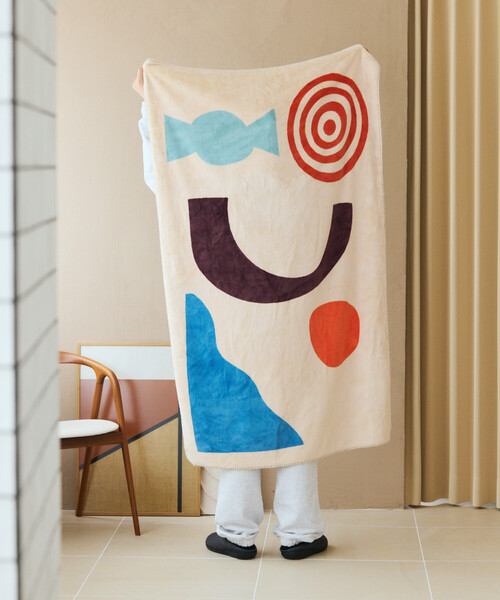 FLANNEL FLEECE BLANKET フランネル フリースブランケット