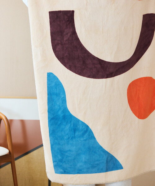 FREAK'S STORE(フリークスストア)の「FLANNEL FLEECE BLANKET フランネル フリースブランケット(ブランケット・メンズ・グレー/ピンク/ベージュ/その他9・ONE SIZE)」の19枚目の写真
