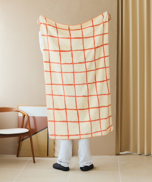 FLANNEL FLEECE BLANKET フランネル フリースブランケット