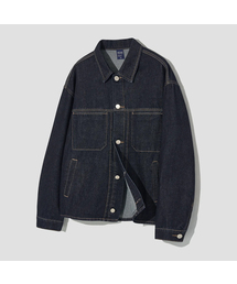 AGOD（エージーオーディー）の「ストーンウォッシュクロップデニムジャケット[ロウインディゴ]（デニムジャケット）」