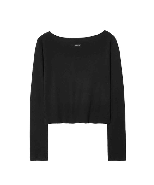 RENSE(レンセ)の「Line Snap Long Sleeve Black(Tシャツ/カットソー・レディース・その他・FREE)」の5枚目の写真