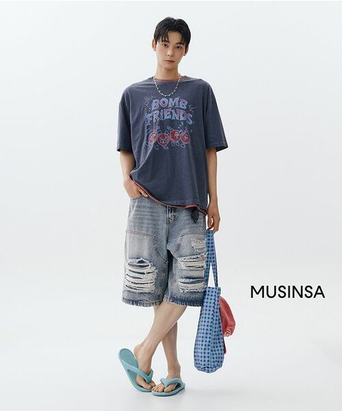 F.ILLUMINATE（フィルミネイト）の「ローカットデニムショーツ-ライトブルー（デニムパンツ・レディース・その他・SMALL/MEDIUM/LARGE）」の10枚目の写真