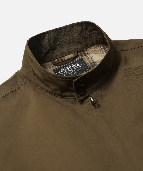 FRIZMWORKS（フリズムワークス）の「BUDDY HARRINGTON JACKET _ BROWN（その他アウター・メンズ・その他・X-LARGE/SMALL/MEDIUM/LARGE）」の4枚目の写真