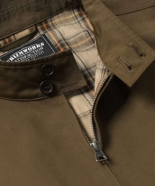 FRIZMWORKS（フリズムワークス）の「BUDDY HARRINGTON JACKET _ BROWN（その他アウター・メンズ・その他・X-LARGE/SMALL/MEDIUM/LARGE）」の5枚目の写真