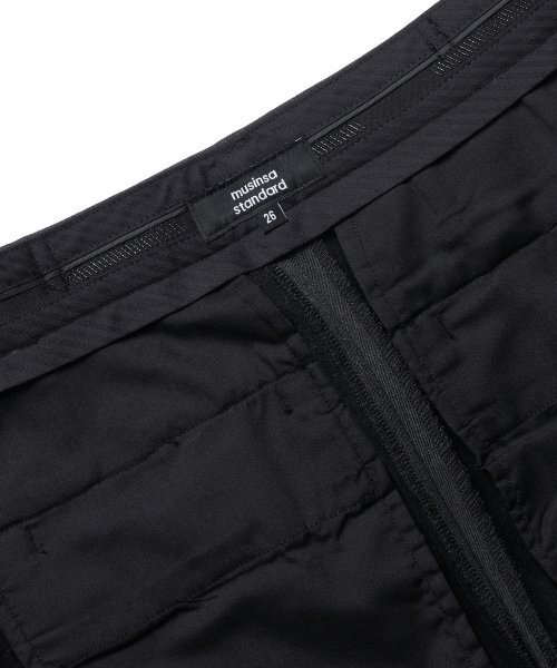MUSINSA STANDARD WOMAN（ムシンサスタンダードウーマン）の「ウィメンズヘビーウェイト速起毛ストレートヒドゥンバンディングスラックス[チャコールグレー]（スラックス・レディース・その他・30/31/24/25/26/27/28/29）」の6枚目の写真
