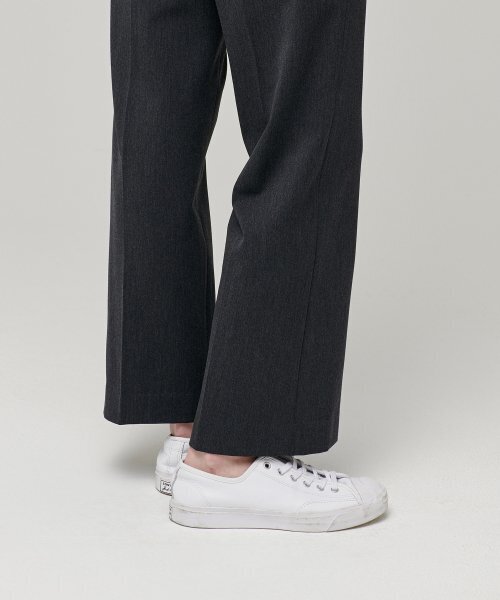 MUSINSA STANDARD WOMAN（ムシンサスタンダードウーマン）の「ウィメンズヘビーウェイト速起毛ストレートヒドゥンバンディングスラックス[チャコールグレー]（スラックス・レディース・その他・30/31/24/25/26/27/28/29）」の8枚目の写真