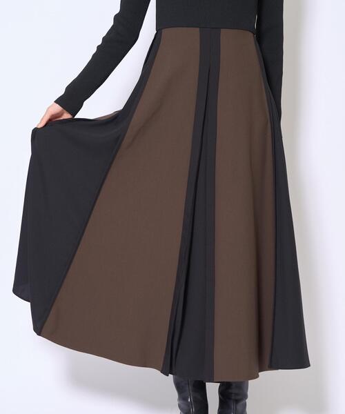 AND COUTURE(アンドクチュール)の「配色ドッキングワンピース(ワンピース・レディース・ネイビー/ブラック・FREE)」の19枚目の写真
