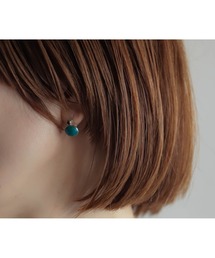 rapiecage（ラピエサージュ）の「2ストーンスタッドピアスGC（ピアス（両耳用））」