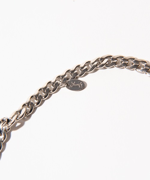 glamb(グラム)の「Asymmetry Pearl Necklace / アシンメトリーパールネックレス(ネックレス・メンズ・シルバー・FREE)」の4枚目の写真