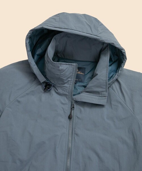 BROOKS BROTHERS(ブルックスブラザーズ)の「ナイロン フーデッド パッファージャケット(ナイロンジャケット・メンズ・ブルー/ブラック・MEDIUM/SMALL/LARGE)」の13枚目の写真