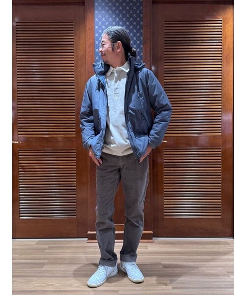 BROOKS BROTHERS(ブルックスブラザーズ)の「ナイロン フーデッド パッファージャケット(ナイロンジャケット・メンズ・ブルー/ブラック・MEDIUM/SMALL/LARGE)」の16枚目の写真