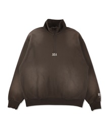 トップス SULFUR DYEING LOGO ZIP SWEATSHIRT SULFUR DYEING LOGO ZIP SWEATSHIRT（パーカー）｜WIND AND SEA