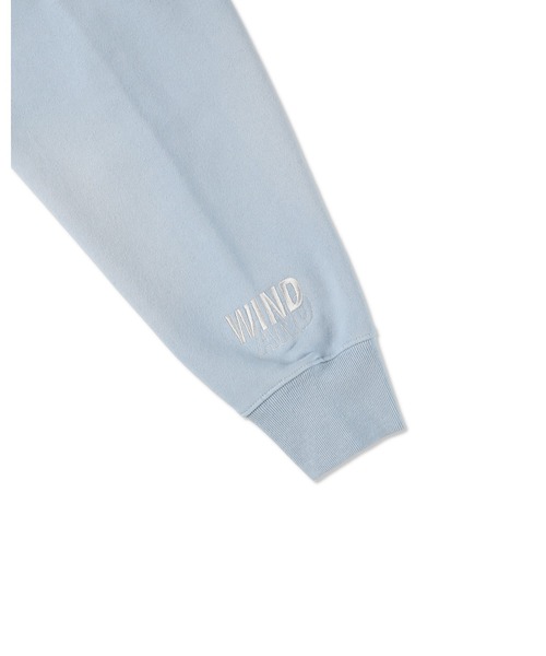 WIND AND SEA(ウィンダンシー)の「SULFUR DYEING LOGO HALF ZIP SWEATSHIRT(スウェット・メンズ・パープル/ブラウン/サックスブルー系/レッド・S/M/L/XL)」の14枚目の写真