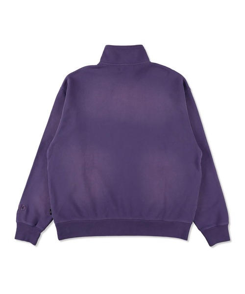 WIND AND SEA(ウィンダンシー)の「SULFUR DYEING LOGO HALF ZIP SWEATSHIRT(スウェット・メンズ・パープル/ブラウン/サックスブルー系/レッド・S/M/L/XL)」の16枚目の写真