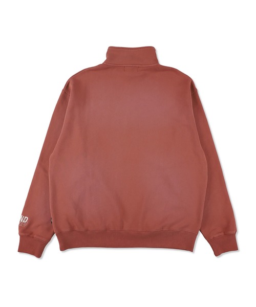 WIND AND SEA(ウィンダンシー)の「SULFUR DYEING LOGO HALF ZIP SWEATSHIRT(スウェット・メンズ・パープル/ブラウン/サックスブルー系/レッド・S/M/L/XL)」の20枚目の写真