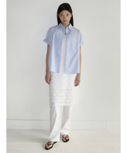 SINOON（シヌーン）の「FLOWER LACE DRESS (WHITE)（ワンピース・レディース・ホワイト・FREE）」の4枚目の写真