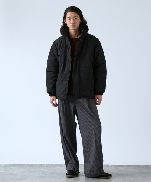 B.C STOCK（ベーセーストック）の「CALIFORNIA SPORTSWEAR別注 3WAY LEVEL7 ジャケット（ダウンジャケット/コート・メンズ・カーキ/ブラック・FREE）」の5枚目の写真