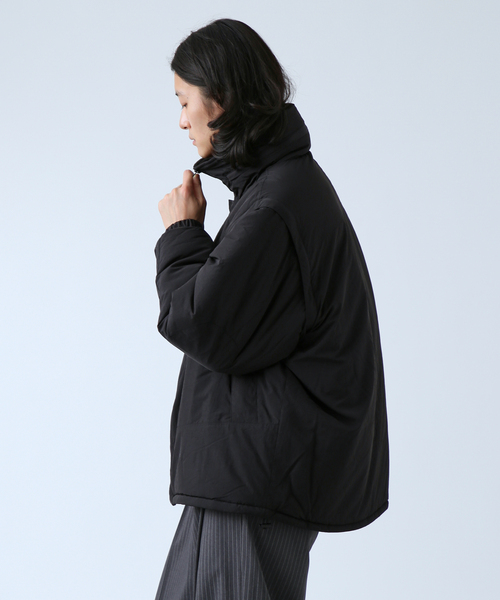 B.C STOCK（ベーセーストック）の「CALIFORNIA SPORTSWEAR別注 3WAY LEVEL7 ジャケット（ダウンジャケット/コート・メンズ・カーキ/ブラック・FREE）」の7枚目の写真