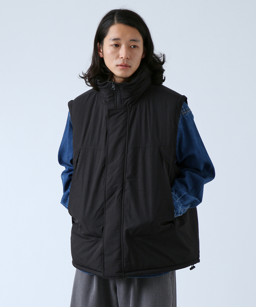 B.C STOCK（ベーセーストック）の「CALIFORNIA SPORTSWEAR別注 3WAY LEVEL7 ジャケット（ダウンジャケット/コート・メンズ・カーキ/ブラック・FREE）」の10枚目の写真