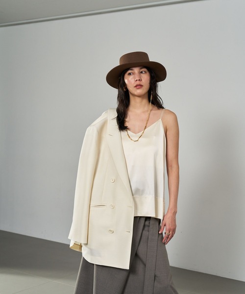 Chaos（カオス）の「Chaos(カオス)/ モーラキャミ（キャミソール・レディース・アイボリー/ブラック・FREE）」の14枚目の写真