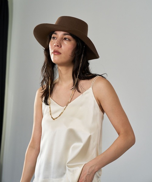 Chaos（カオス）の「Chaos(カオス)/ モーラキャミ（キャミソール・レディース・アイボリー/ブラック・FREE）」の4枚目の写真