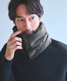 COBMASTER | 【別注】＜COBMASTER＞GLR グレー ダウン ネックウォーマー(ネックウォーマー/スヌード)