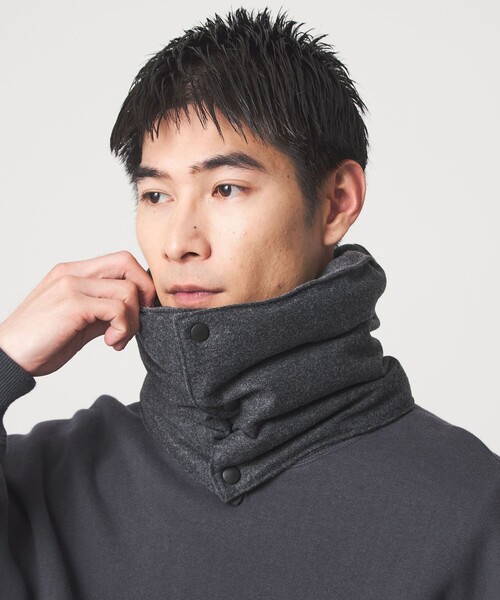 セール】【別注】＜COBMASTER＞GLR グレー ダウン ネックウォーマー