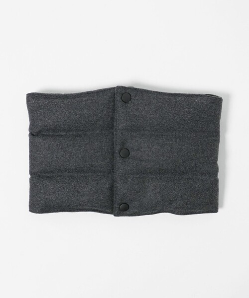 COBMASTER（コブマスター）の「【別注】＜COBMASTER＞GLR グレー ダウン ネックウォーマー（ネックウォーマー/スヌード・メンズ・ダークグレー・FREE）」の4枚目の写真