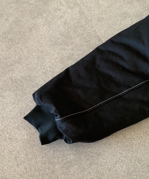 lilful（リルフル）の「【ファー取り外し可能】ステッチデザイン フェイクファー ボア裏地付き オーバーサイズ ダウンブルゾン（ブルゾン・レディース・カーキ/ブラック・M/L）」の22枚目の写真