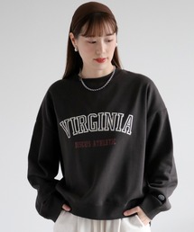 DISCUS ATHLETIC（ディスカス　アスレチック）の「【DISCUS ATHLETIC】裏起毛カレッジロゴスウェット（スウェット・レディース）」