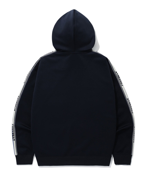COVERNAT(カバーナット)の「レトロトラックフードパーカー ジップアップ ネイビー(パーカー・レディース・その他・LARGE/MEDIUM/SMALL/X-LARGE)」の2枚目の写真